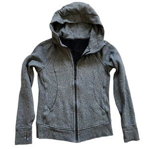 LULULEMON Scuba Hoodie LW4AWNS Size 6 TRENDY STYLISH ATHLEISURE ACTIVE